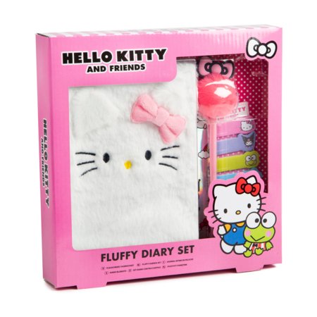 HELLO KITTY pūkainās dienasgrāmatas komplekts, 04-6010 