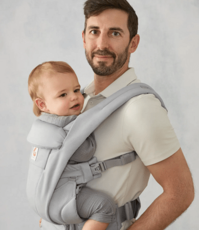 ERGOBABY ķengursoma Omni Deluxe Cotton, Pearl Grey, BCODCPRLGRY 