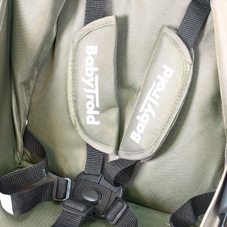 BABYTROLD ratiņi EASY GO, Olive, 13-12O 