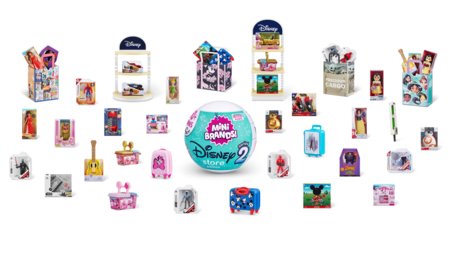 5 SURPRISE komplekts ar miniatūru  "Mini Brands", Disney 2 sērija, 77353GQ1 77353GQ1