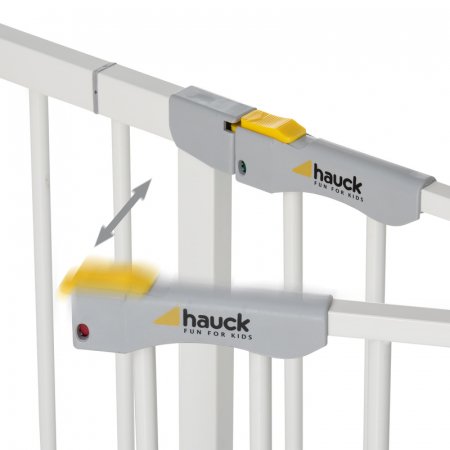 HAUCK drošības vārti priekš kāpnēm AUTOCLOSE 'n STOP 2, 75-80 cm, white, 59734 59734