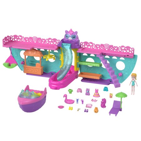 POLLY POCKET komplekts vienradža laiva, HWP26 