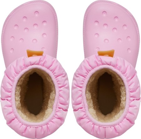 CROCS sniega zābaki, rozā, 207684-6XQ, 33,5 izmērs 