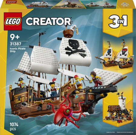 31387 LEGO® Creator Varenais pirātu kuģis 
