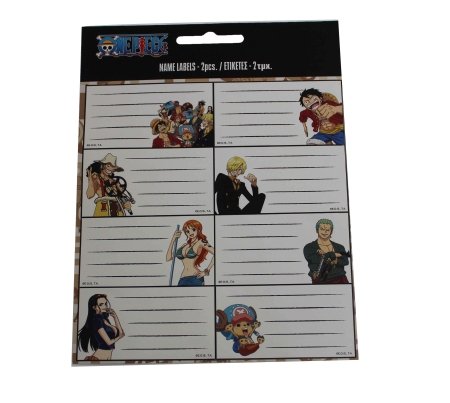 ONE PIECE Name labels, 775-25046 
