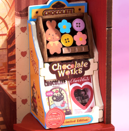 ROLIFE koka konstruktors Šokolādes veikals, DS046 