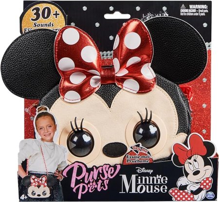 PURSE PETS interaktīvā soma Disney Minnie, 6067385 