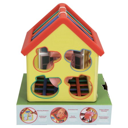TOOMIES šķirošanas spēle Peppas Activity House, E73528 