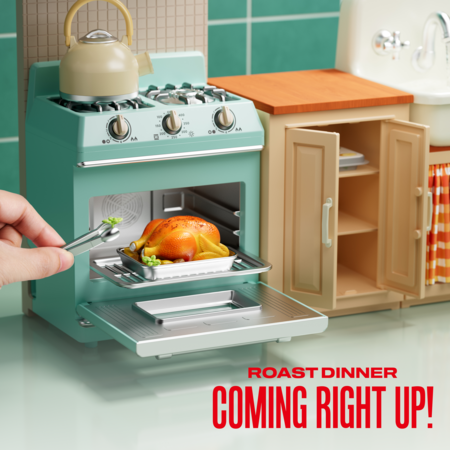 MINI BRANDS miniatūru komplekts Magic Cook Kitchen, 77858 