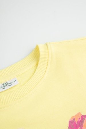 COCCODRILLO džemperis, dzeltens, izmērs 