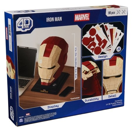 4D BUILD Puzle Iron Man helmet, 6069819 