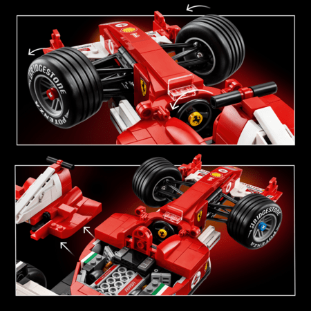 11375 LEGO® Icons Ferrari F2004 un Michael Schumacher 