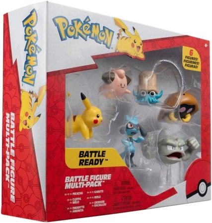 POKEMON figūriņu komplekts, 6 gab., PKW3613 