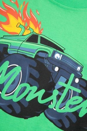 COCCODRILLO t-krekls ar garām piedurknēm, zali, cm 