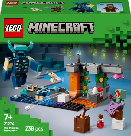 21274 LEGO® Minecraft® Sastapšanās ar uzraugu 