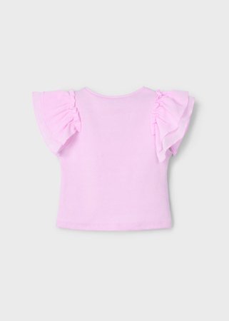 MAYORAL krekls ar īsām piedurknēm, mauve, 3013-25, 128 cm 