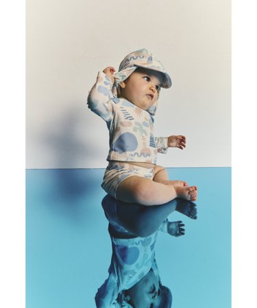 MOTHERCARE peldkostīms un cepure, LK445 92 