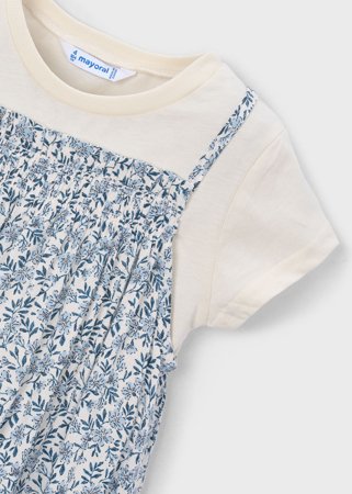 MAYORAL kleita ar īsam piedurknēm, sky blue, 3.933-65, 92  cm 