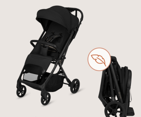 LIONELO ratiņi TANSI, Black onyx, LO-TANSI 