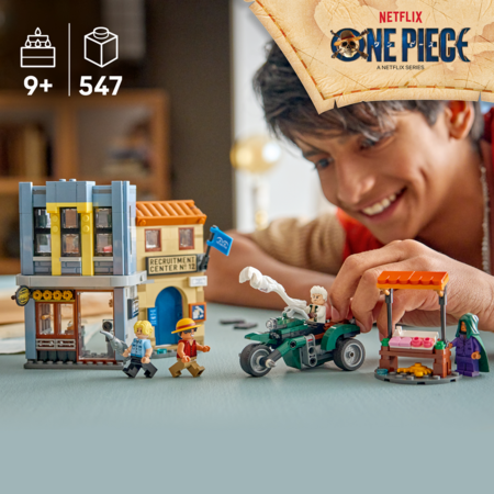 75642 LEGO® ONE PIECE Cīņa ar Captain Smoker 