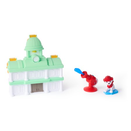PAW PATROL mini rotaļu komplekts Chase Adventure Tower / Marshall Fire Rescue, sortiments., 6075209 