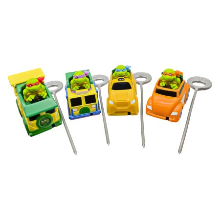 "TMNT transportlīdzeklis ar figūru ""Rad Rip Racers"", sortiments, 71046" 71046