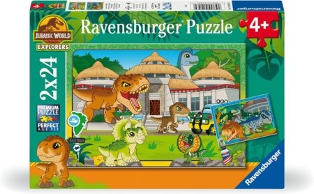 RAVENSBURGER PUZZLE puzle Dzīve savvaļā, 2x24 gab., 12001057 9 