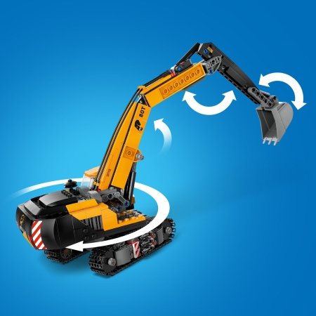 60420 LEGO® City Big Vehicles Dzeltens ekskavators 