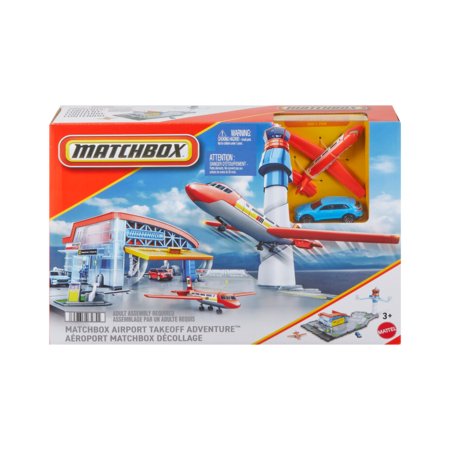 MATCHBOX rotaļu komplekts ar lidostas tematiku, JBW37