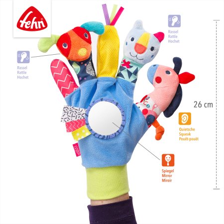 BABYFEHN COLOR Friends playglove, 55429 