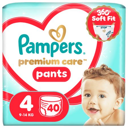 PAMPERS autiņbiksītes-biksītes Premium Pants, 4 izmērs, 9-15kg, 114 vnt., 80895119 