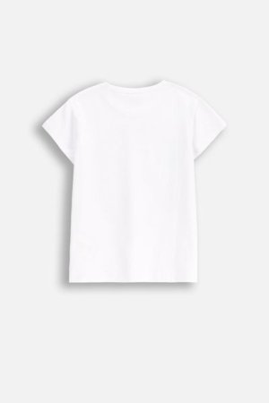 COCCODRILLO krekls ar īsām piedurknēm EVERYDAY GIRL A, balta, WC5143220VGA-001-164, 164 cm 