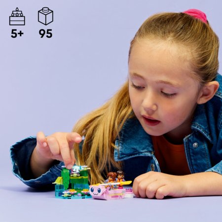 42681 LEGO® Friends Piedzīvojumu laiva – aksolotls 