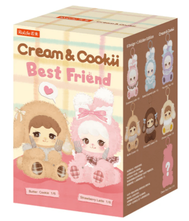 CREAM & COOKII plīša figūriņa Best Friend, MBAXX 