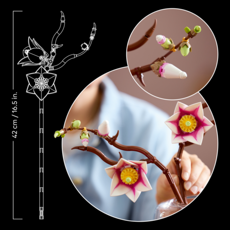 11510 LEGO® Botanicals Magnolijas zariņi 