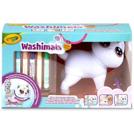 CRAYOLA radošais komplekts Washimals Big Jenny, 74-7518 