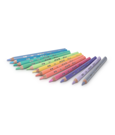 STITCH krāsainie zīmuļi Jumbo, assort., 92030PTR 