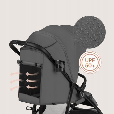 LIONELO ratiņi EMERALD, Grey stone, LO-EMERALD 