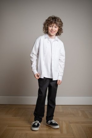 COCCODRILLO bikses, melni, izmērs 