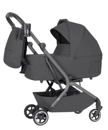 CARRELLO universāls ratiņi MAGIA 2in1, Elm grey, CRL-6555