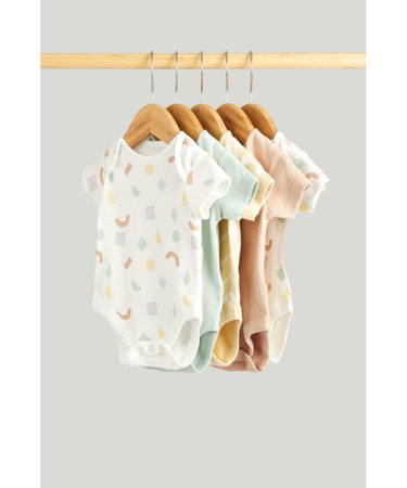 MOTHERCARE bodijs ar īsam piedurknēm 5 gab., LL881 80 