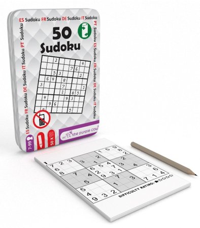 PURPLE COW game 50 Sudoku, 610 