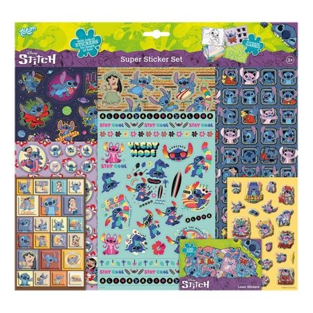 TOTUM DISNEY STITCH uzlīmes komplekts, 700062 