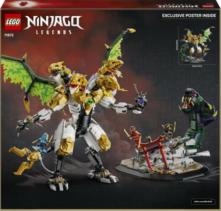 71872 LEGO® NINJAGO® Varenā pūķu kauja 
