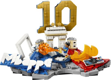 43013 LEGO® Editions Kylian Mbappé – Futbola spilgtākie mirkļi 