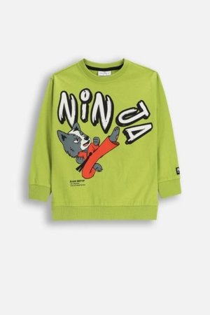 COCCODRILLO t-krekls SPORTS BOY KIDS, zaļš, cm 