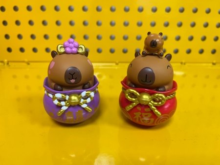 CAPYBARA TUMBLER kolekcionējama figūriņa Lucky Bag Tumbler, sortiments., GW-001 