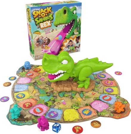 SPINMASTER GAMES spēle Snack O Saurus Rex, 6070778 