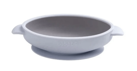 BIBADO silikona bļodiņa ar piesūcekni, mist, BIB209 
