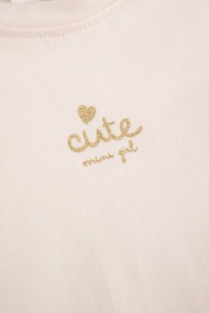 COCCODRILLO marškinėliai, kreminiai, ZC5143101EBG-003-098, 98 cm 